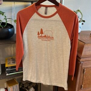 Great Smoky Mountains national Park baseball t-shirt size small NWOT